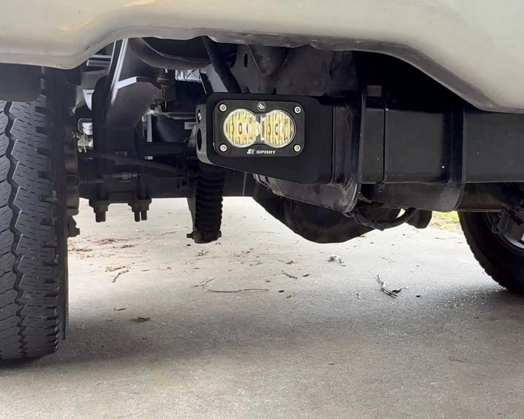 Ford Super Duty Reverse Light Mount – Hitch Tube, Baja Designs S2/S1 (2017+)
