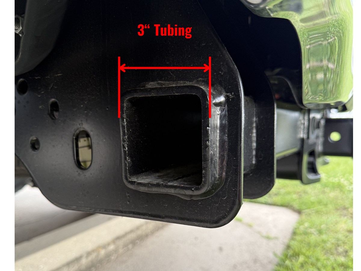 Ford Super Duty Reverse Light Mount Kit – Hitch Tube, Brackets + Lights (2017+)