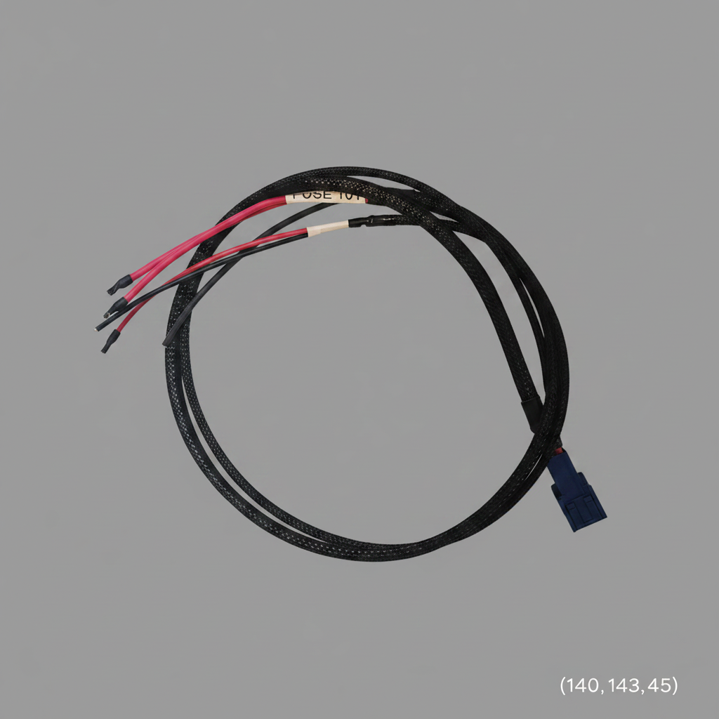 Cable with gray background